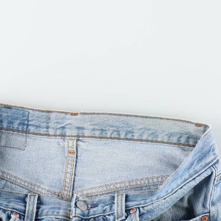 90'S Levi's 501-0190 Straight Denim Pants Made in USA Men's W32 Vintage cotton blue type Vintage Second Hand