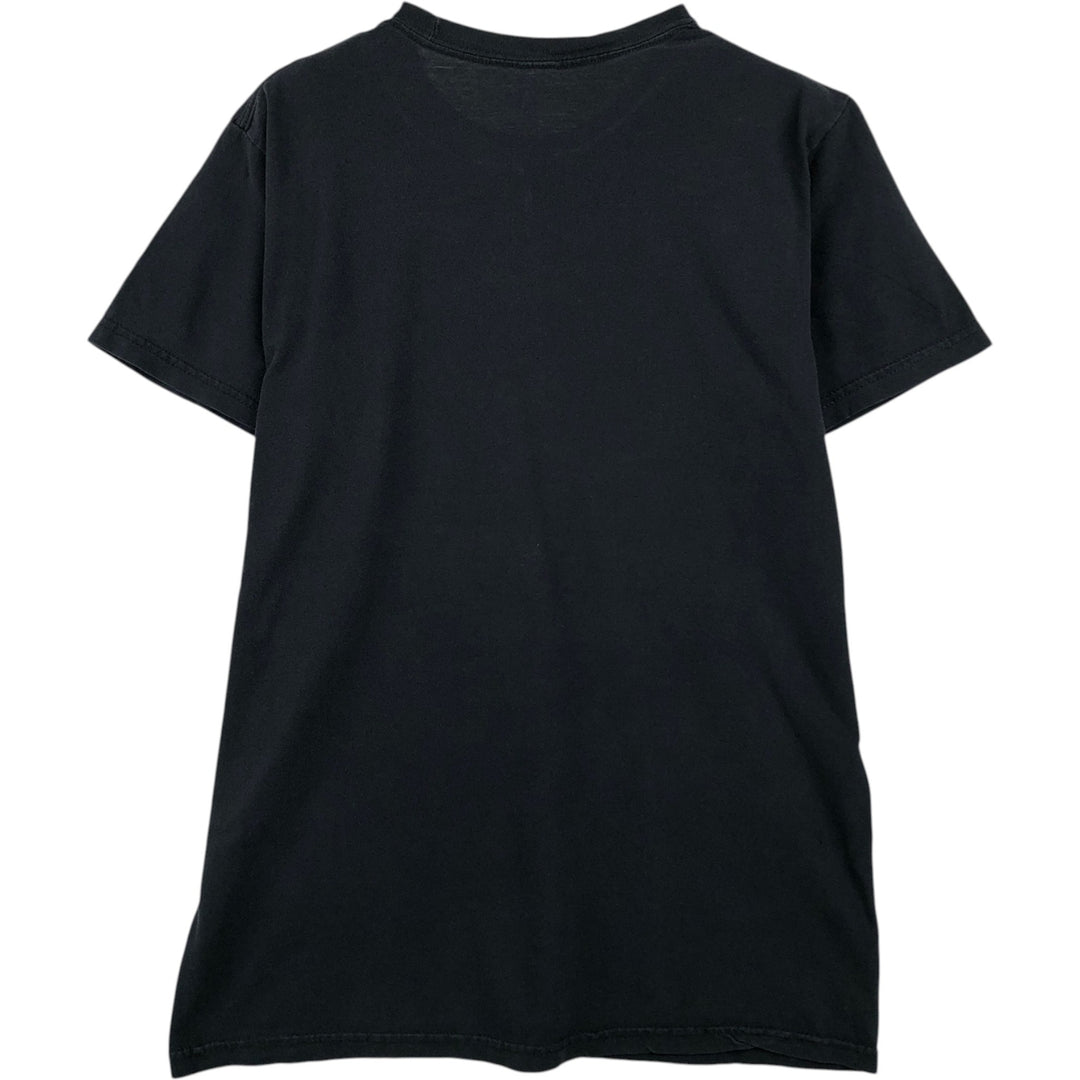 THE GOONIES (The Goonies) Skull Pattern Movie T-Shirt (Men's Size L) cotton black type Vintage Second Hand