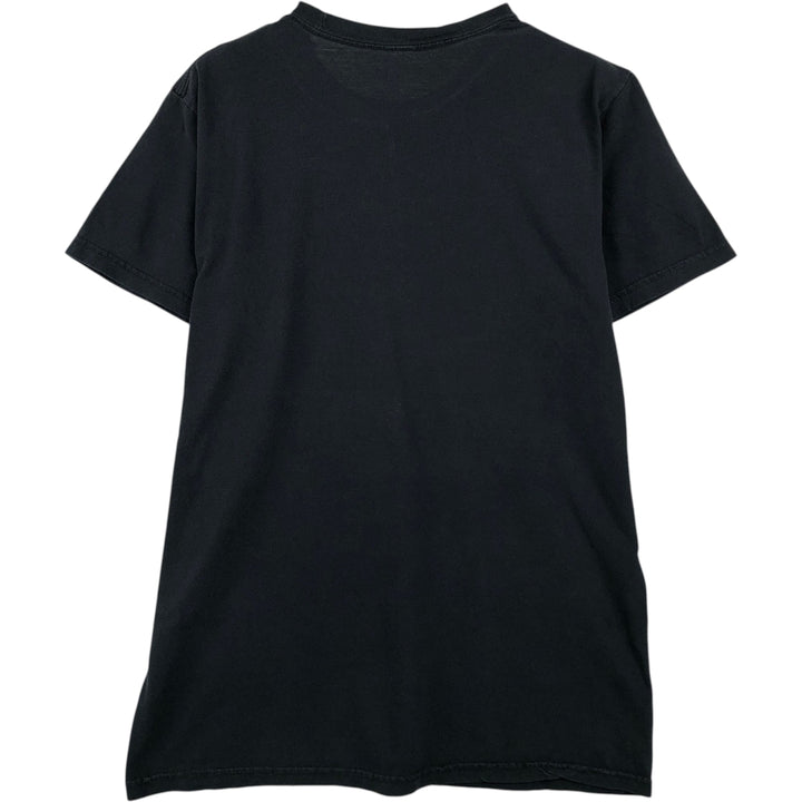 THE GOONIES (The Goonies) Skull Pattern Movie T-Shirt (Men's Size L) cotton black type Vintage Second Hand