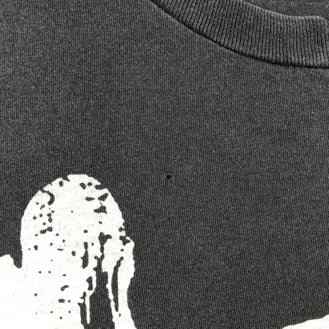 THE GOONIES (The Goonies) Skull Pattern Movie T-Shirt (Men's Size L) cotton black type Vintage Second Hand