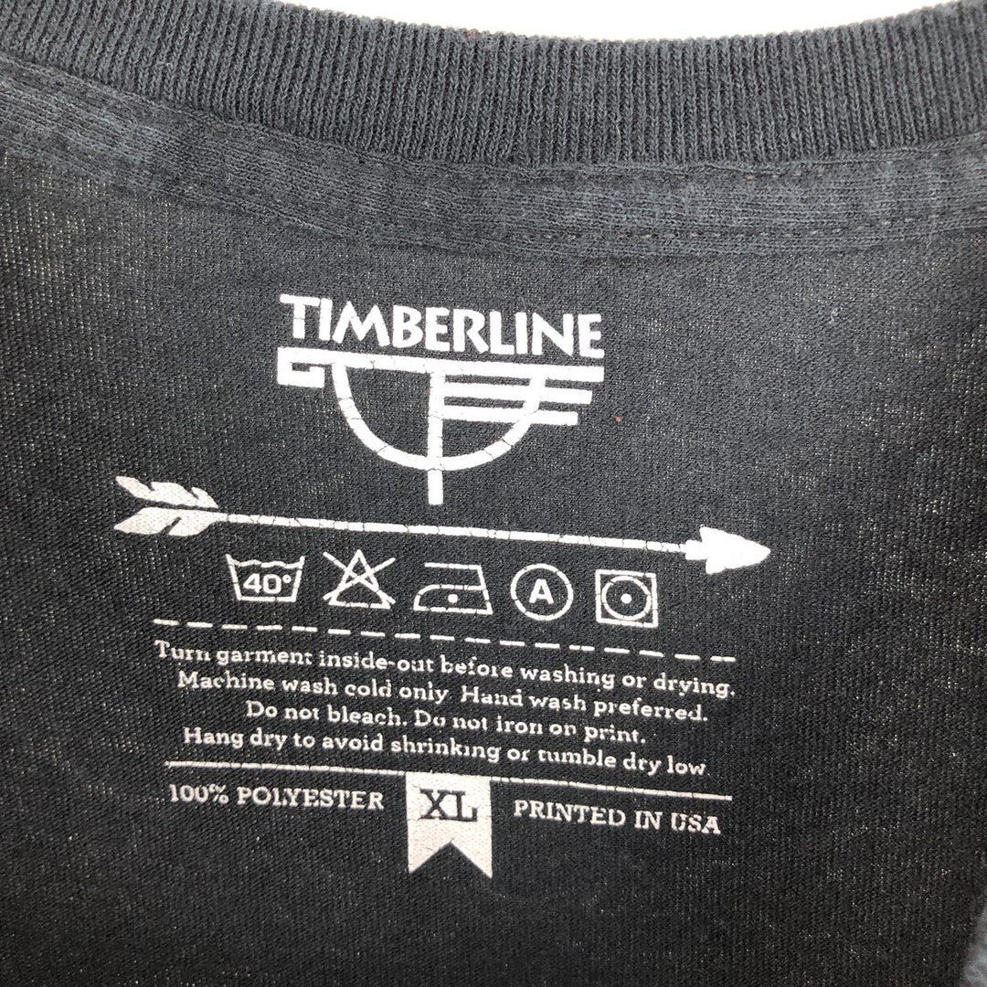 Timberline THE SHINiNG Movie T-Shirt, Made in USA, Men's XL (approx.) polyester navy blue type Vintage Second Hand