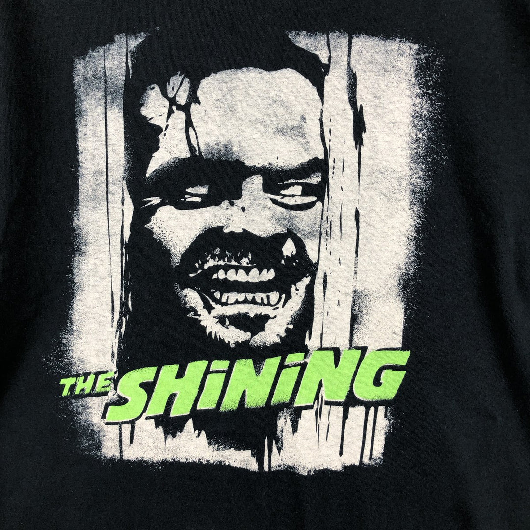 Timberline THE SHINiNG Movie T-Shirt, Made in USA, Men's XL (approx.) polyester navy blue type Vintage Second Hand