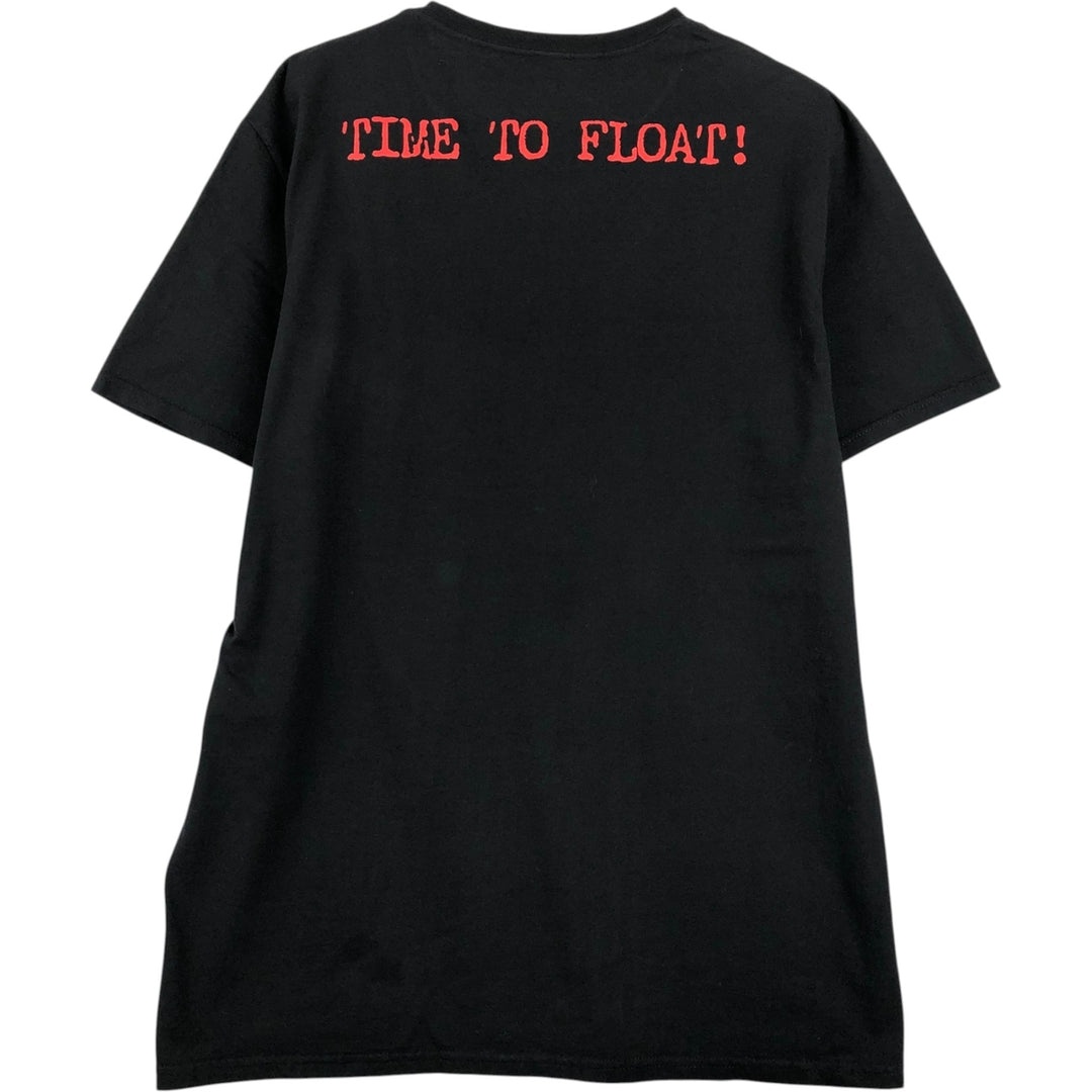 IT Movie T-shirt Men's M size cotton black type Vintage Second Hand