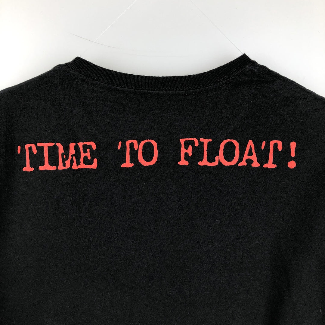 IT Movie T-shirt Men's M size cotton black type Vintage Second Hand