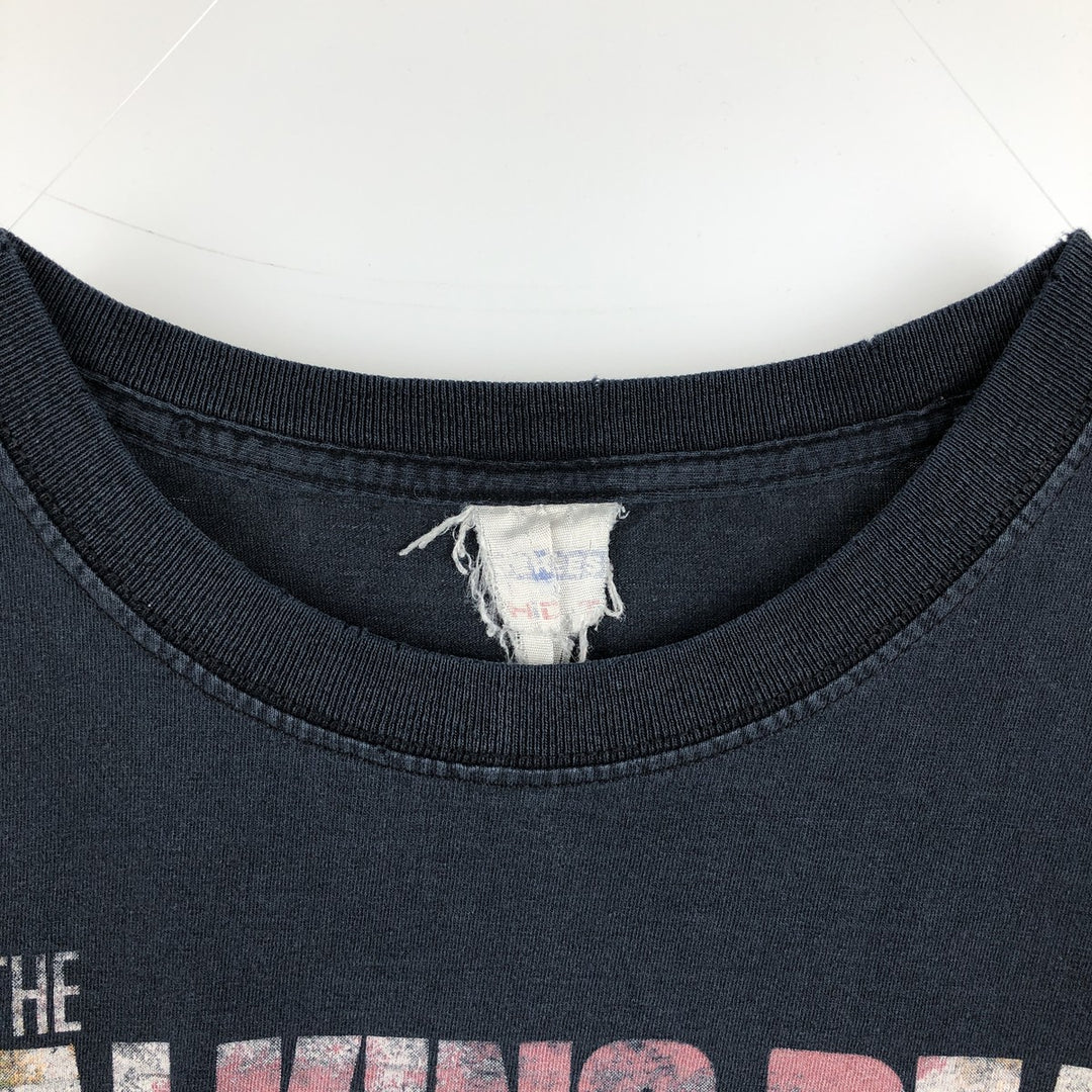 THE WALKING DEAD The Walking Dead Movie T-shirt Men's XL size unclear black type Vintage Second Hand