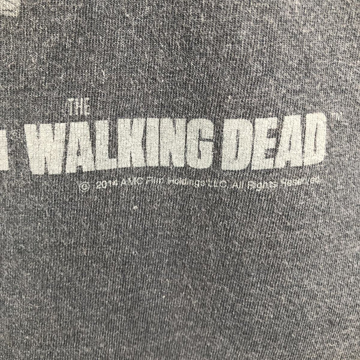 Fruit of the Loom Heavy Cotton HD The Walking Dead Movie T-Shirt (Men's Size M) cotton black type Vintage Second Hand