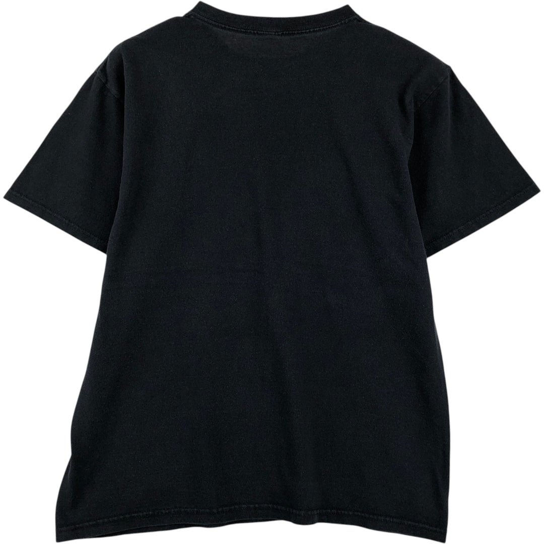 THE GOONIES (The Goonies) Skull Pattern Movie T-Shirt (Men's Size L) unclear black type Vintage Second Hand