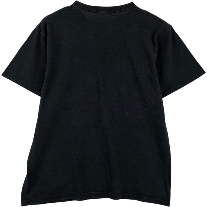 THE GOONIES (The Goonies) Skull Pattern Movie T-Shirt (Men's Size L) unclear black type Vintage Second Hand