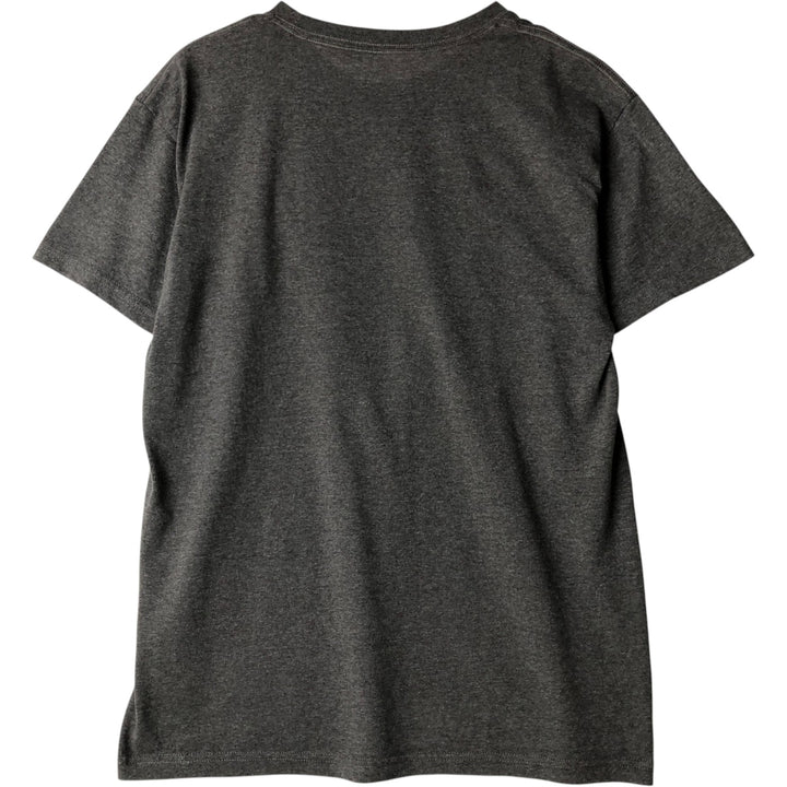 JAWS Jaws Movie T-shirt Men's L size cotton gray type Vintage Second Hand