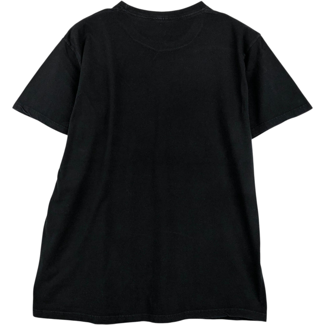 STRANGER THINGS Stranger Things Movie T-shirt Men's L size cotton black type Vintage Second Hand
