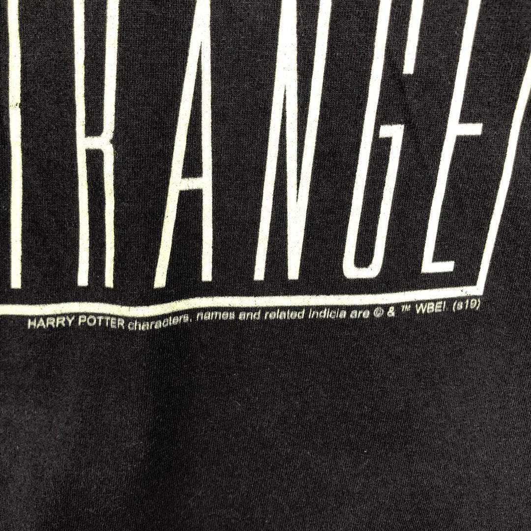 PORT AND COMPANY Harry Potter Bellatrix Lestrange Movie T-Shirt (Men's XL equivalent) cotton black type Vintage Second Hand