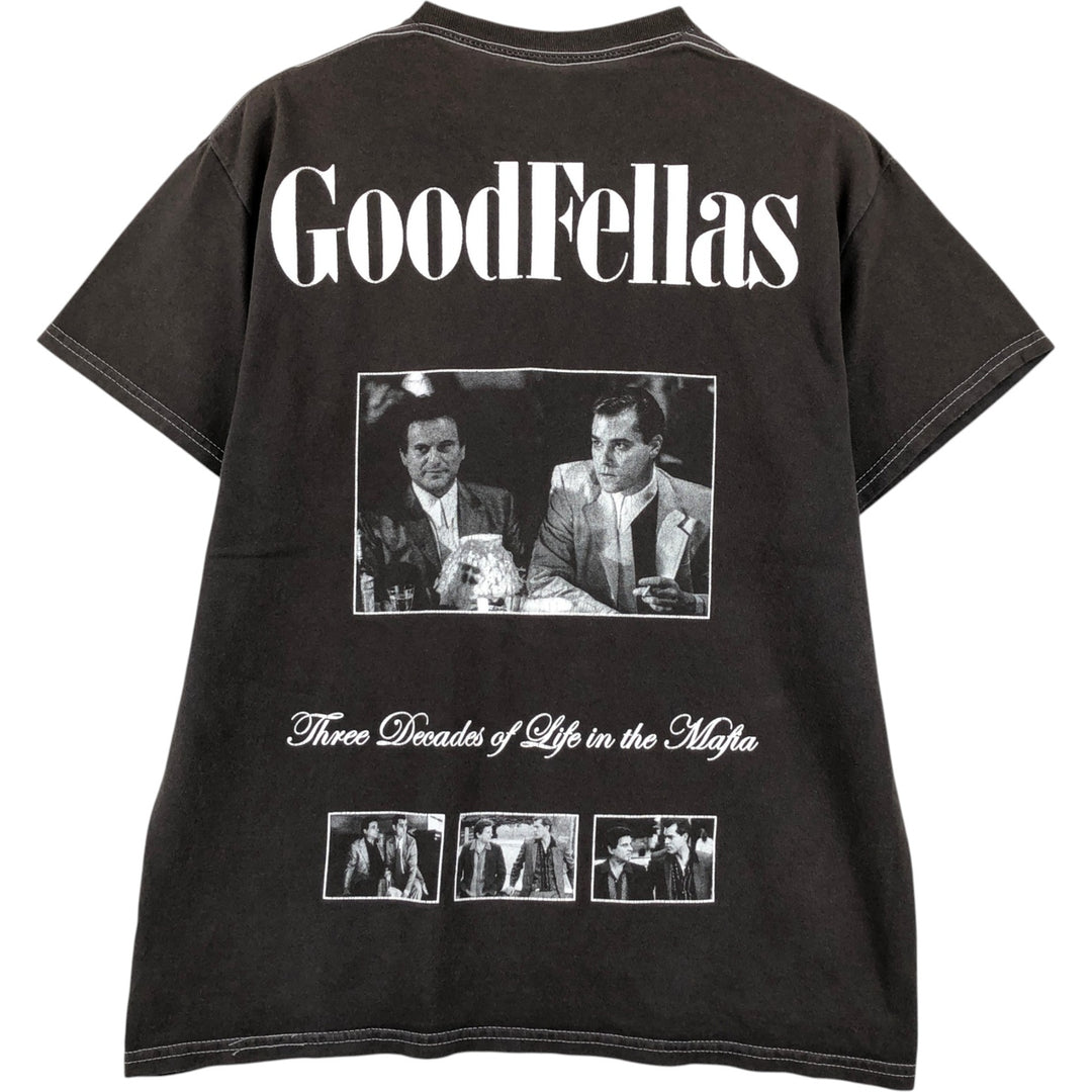GOOD FELLAS Movie T-Shirt (Men's Size M) cotton Charcoal Vintage Second Hand