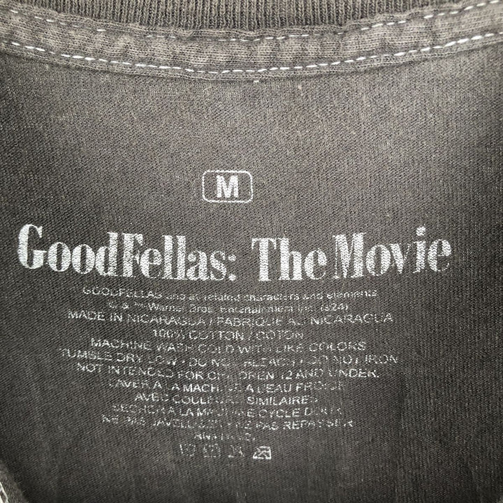 GOOD FELLAS Movie T-Shirt (Men's Size M) cotton Charcoal Vintage Second Hand