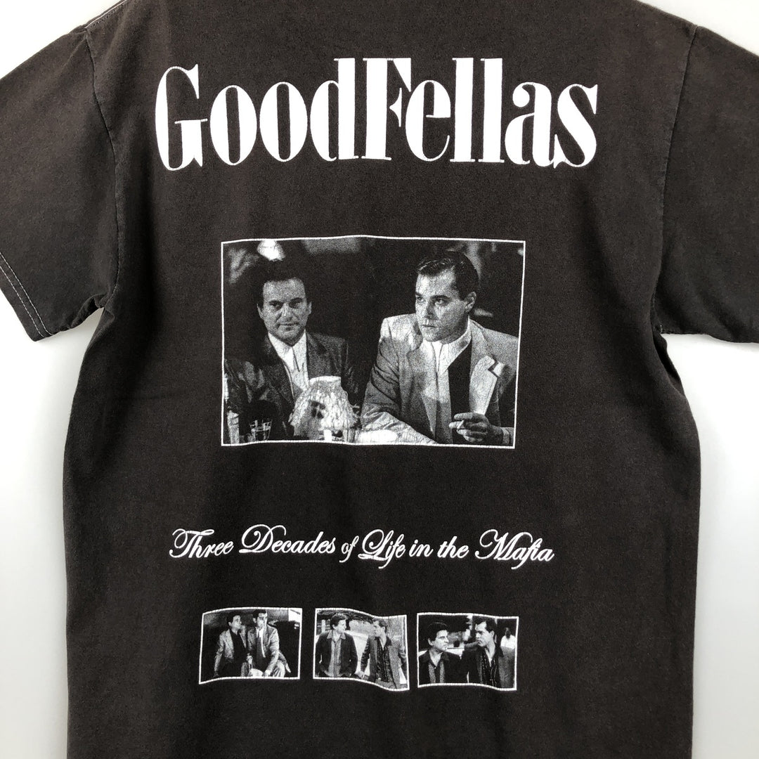GOOD FELLAS Movie T-Shirt (Men's Size M) cotton Charcoal Vintage Second Hand