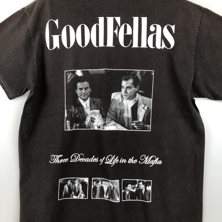 GOOD FELLAS Movie T-Shirt (Men's Size M) cotton Charcoal Vintage Second Hand