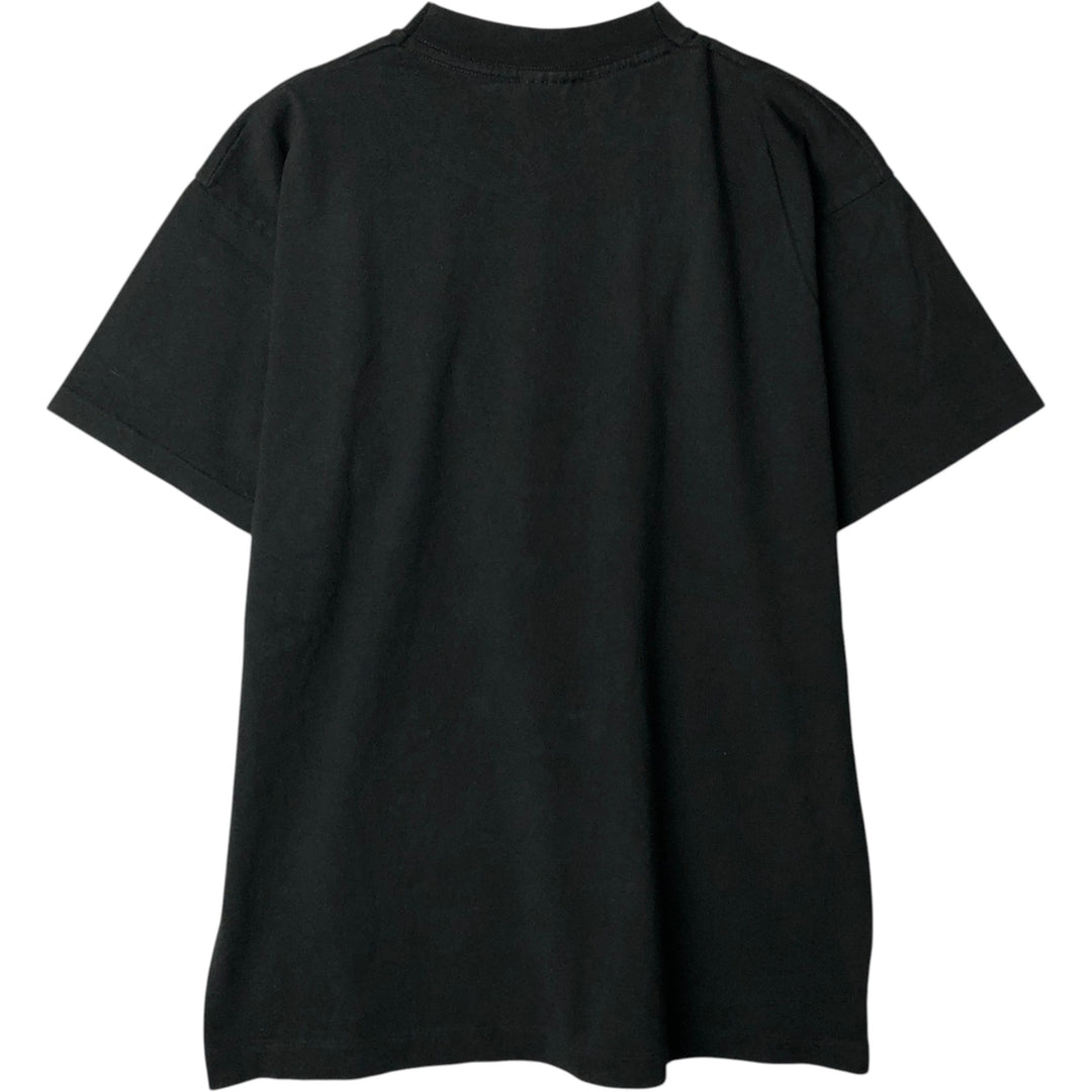 90'S Fruit of the Loom Message Print T-Shirt Men's XL Vintage cotton black type Vintage Second Hand