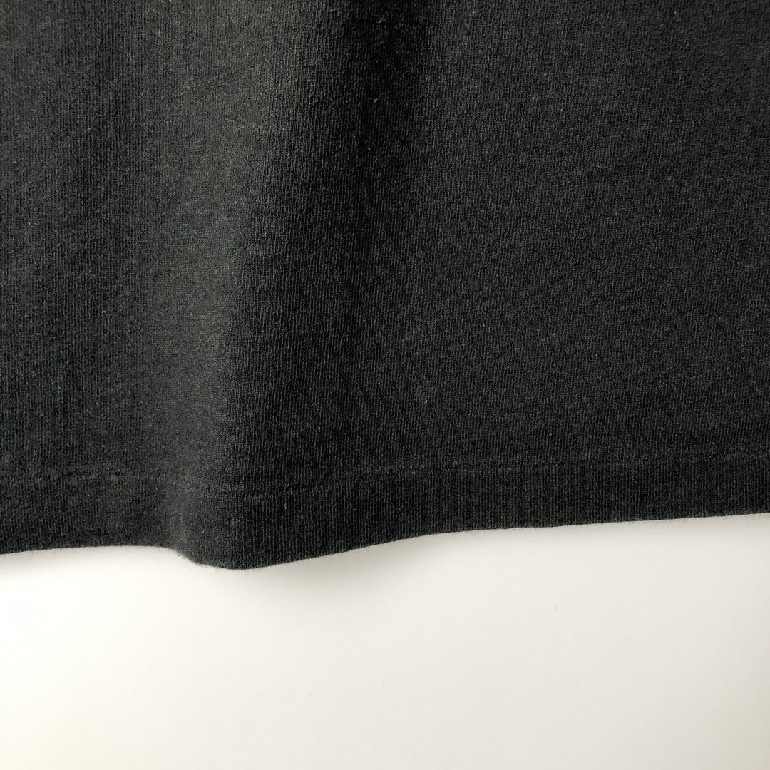 90'S Fruit of the Loom Message Print T-Shirt Men's XL Vintage cotton black type Vintage Second Hand