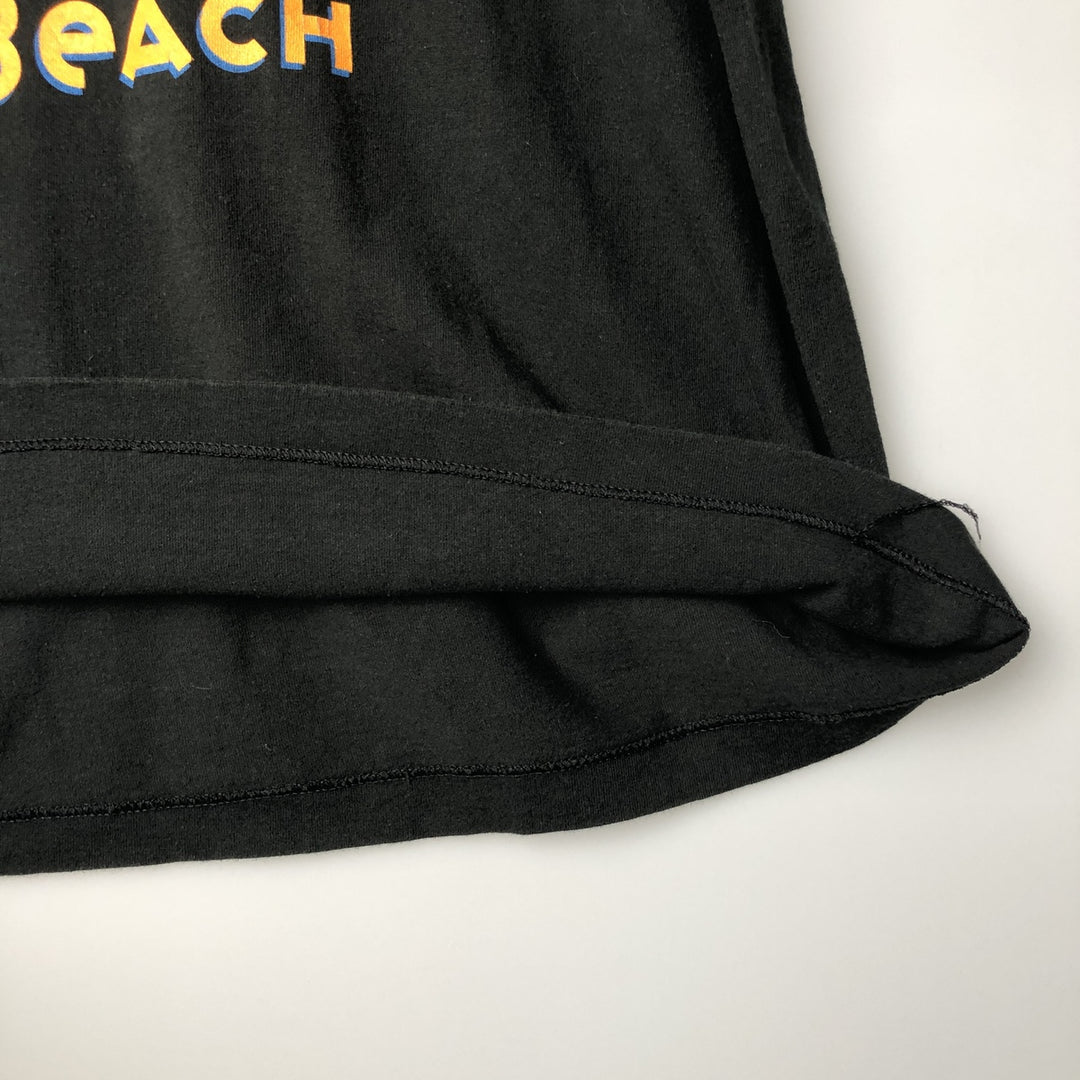 90'S Fruit of the Loom Message Print T-Shirt Men's XL Vintage cotton black type Vintage Second Hand