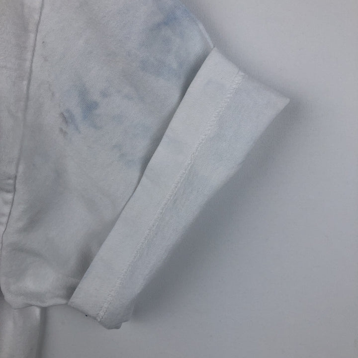 ALSTYLE Message Print T-Shirt Men's XL cotton white type Vintage Second Hand