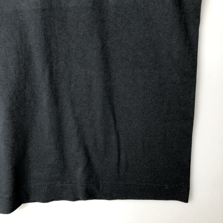90'S Fruit of the Loom Message Print T-Shirt Made in USA Men's Medium Vintage cotton black type Vintage Second Hand