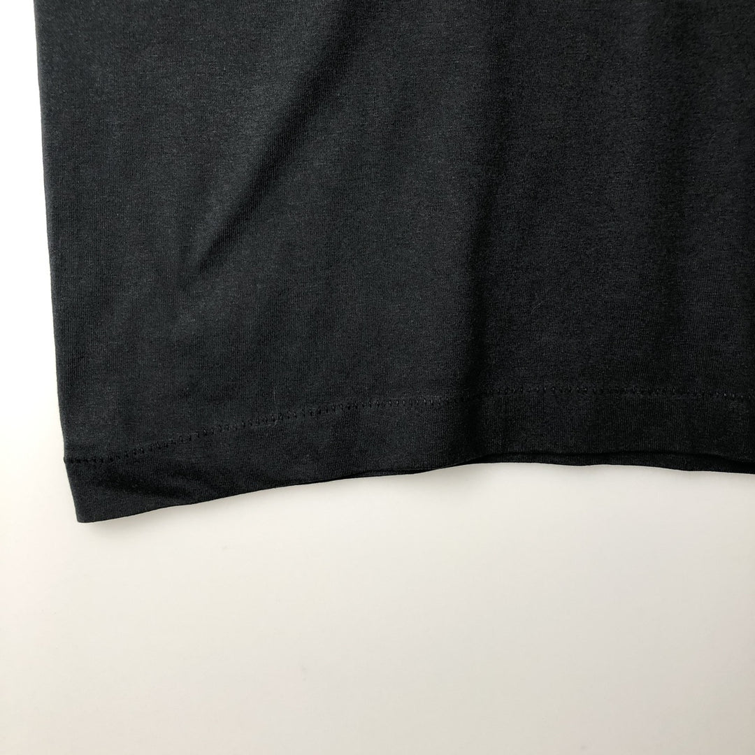 90'S Fruit of the Loom Message Print T-Shirt Made in USA Men's Medium Vintage cotton black type Vintage Second Hand