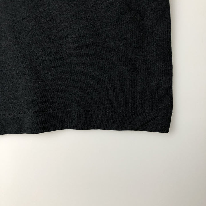 90'S Fruit of the Loom Message Print T-Shirt Made in USA Men's Medium Vintage cotton black type Vintage Second Hand