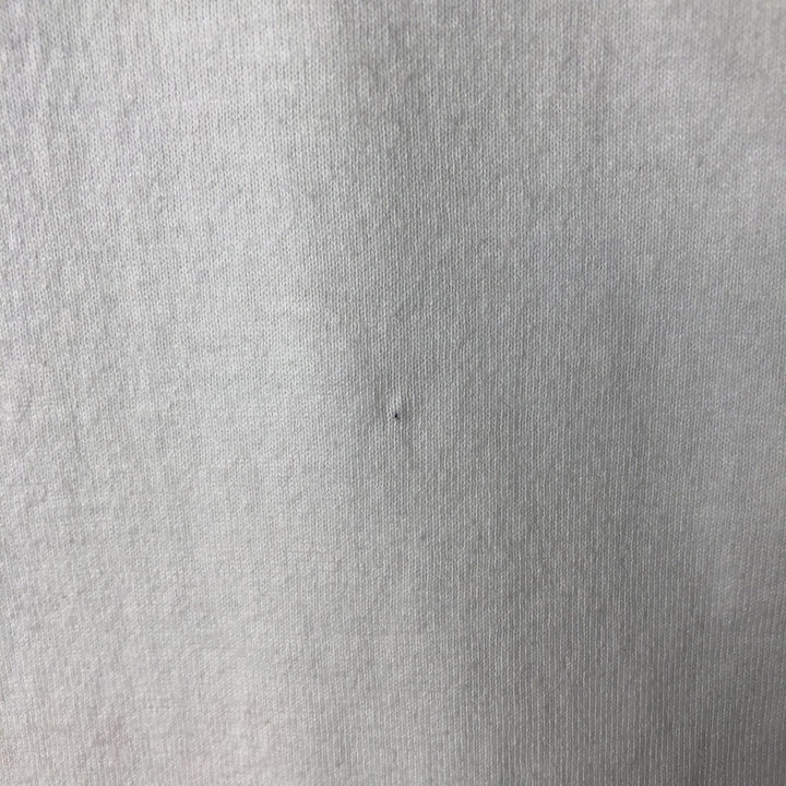 90'S NATIONAL MILLS Message Print T-Shirt, Made in USA, Men's XL (approx.), Vintage polyester white type Vintage Second Hand