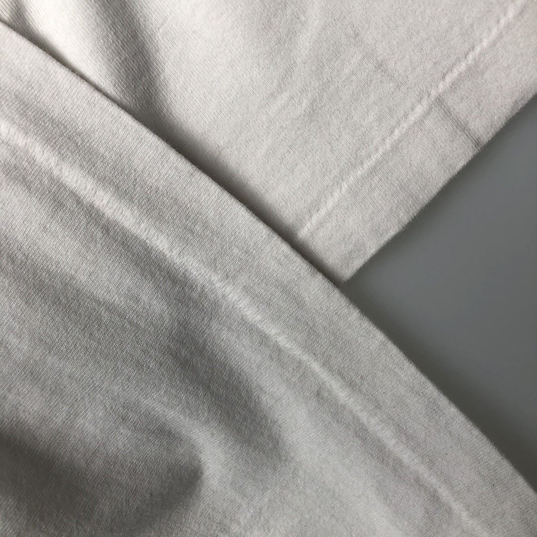 2000'S Fruit of the Loom Message Print T-Shirt, Men's XL cotton white type Vintage Second Hand