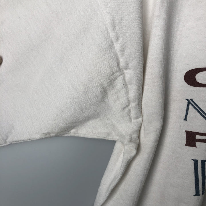 2000'S Fruit of the Loom Message Print T-Shirt, Men's XL cotton white type Vintage Second Hand
