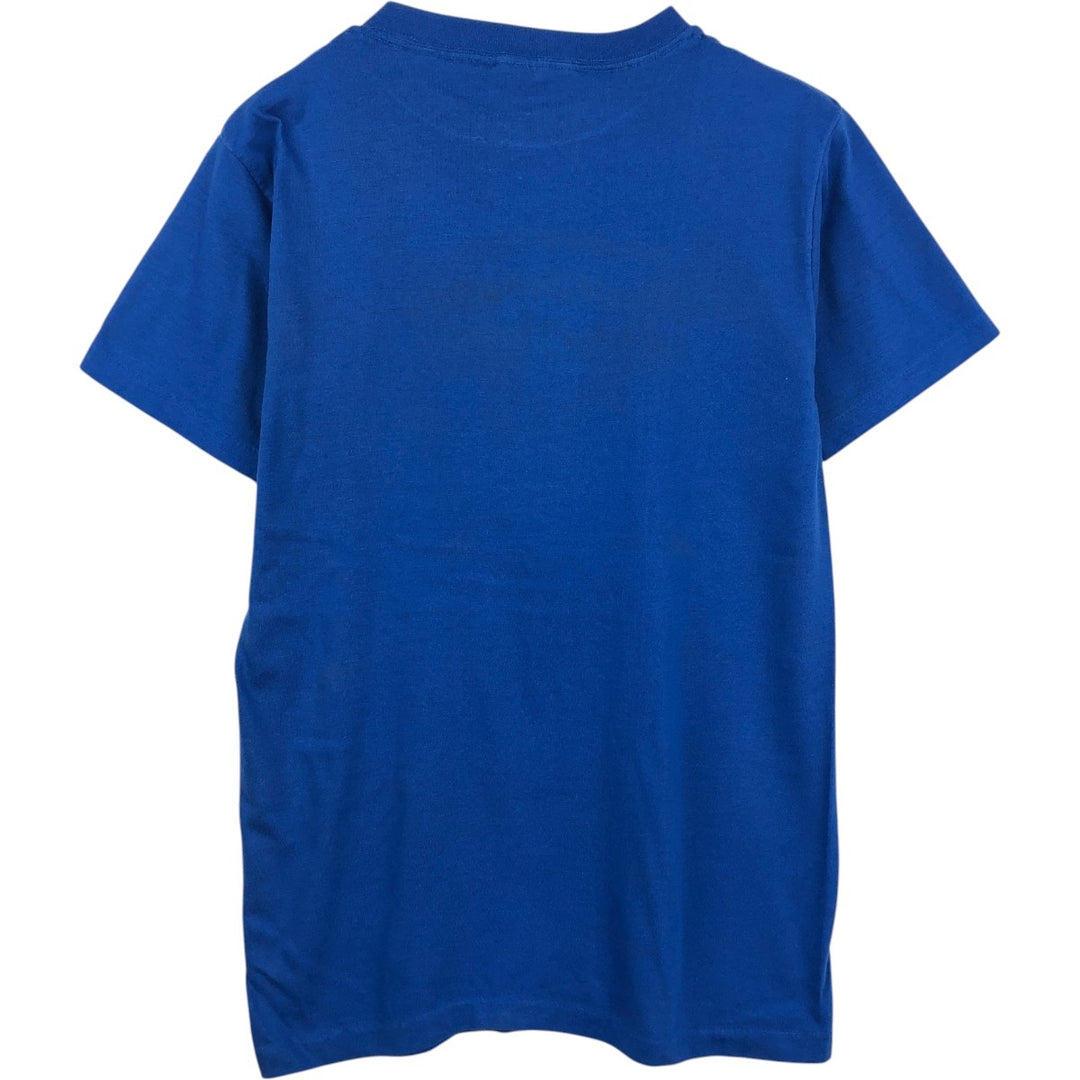 90'S MY SHIRT Message Print T-Shirt, Made in USA, Men's Size L (Equivalent), Vintage cotton blue type Vintage Second Hand