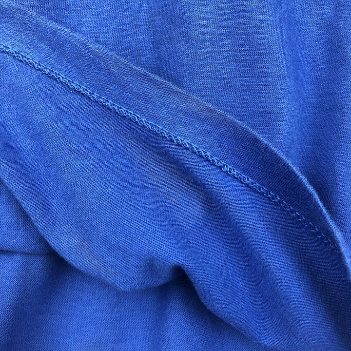 90'S MY SHIRT Message Print T-Shirt, Made in USA, Men's Size L (Equivalent), Vintage cotton blue type Vintage Second Hand