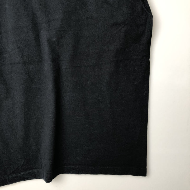 90'S Fruit of the Loom Message Print T-Shirt Made in USA Men's XL Vintage cotton black type Vintage Second Hand