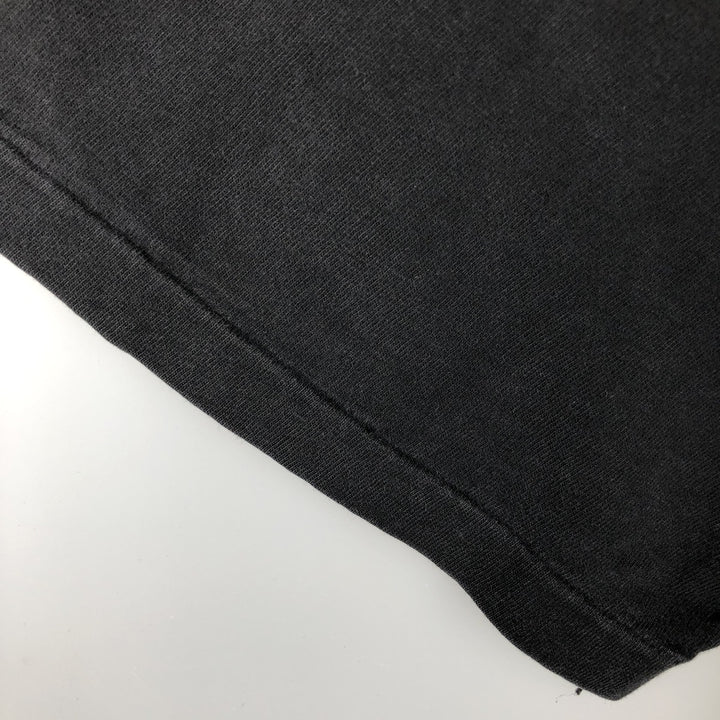 90'S Hanes Message Print T-Shirt, Made in USA, Men's XL (approx.), Vintage cotton black type Vintage Second Hand