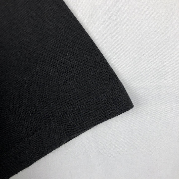 90'S Hanes BEEFY-T Message Print T-Shirt Made in USA Men's XL Vintage cotton black type Vintage Second Hand