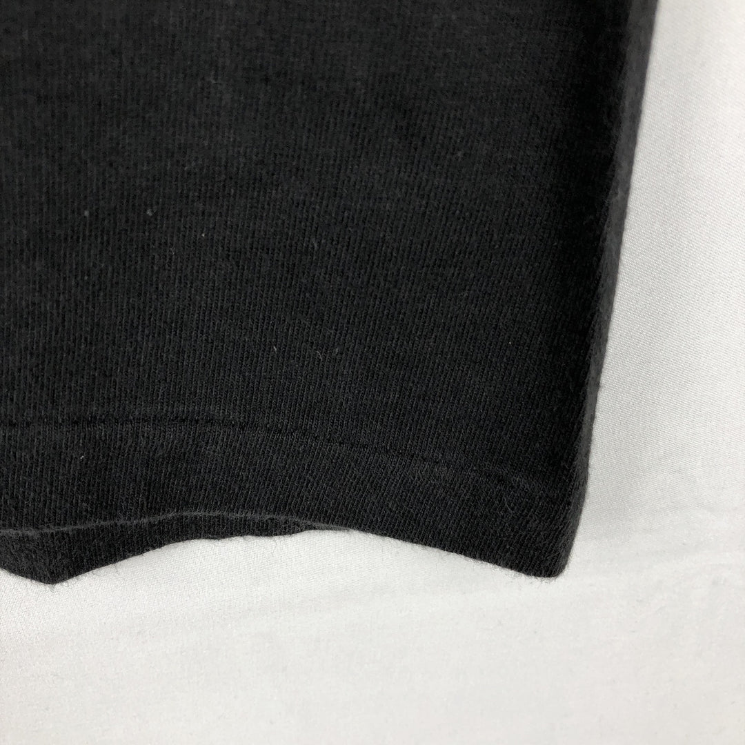 90'S Hanes BEEFY-T Message Print T-Shirt Made in USA Men's XL Vintage cotton black type Vintage Second Hand