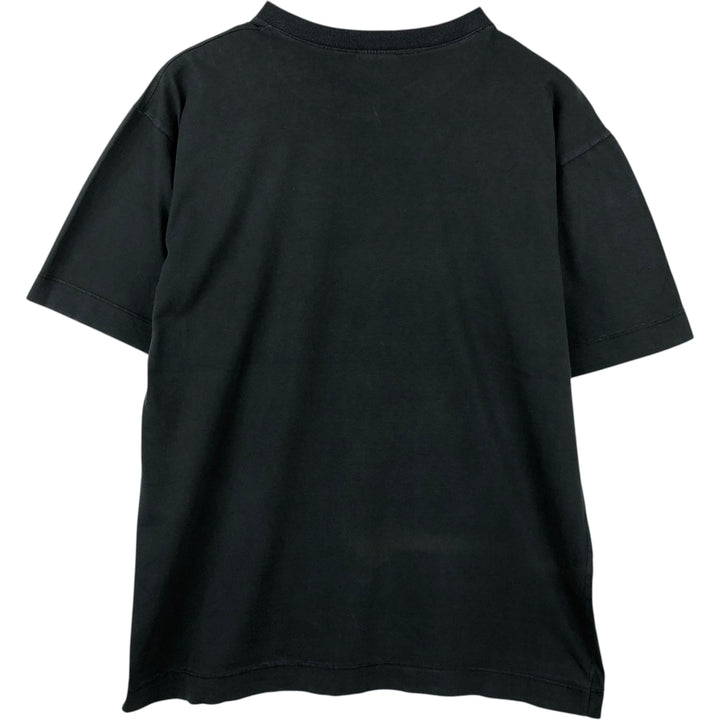 90'S GOOSES T-SHIRTS Art T-shirt, Men's Size L (approx.), Vintage cotton black type Vintage Second Hand