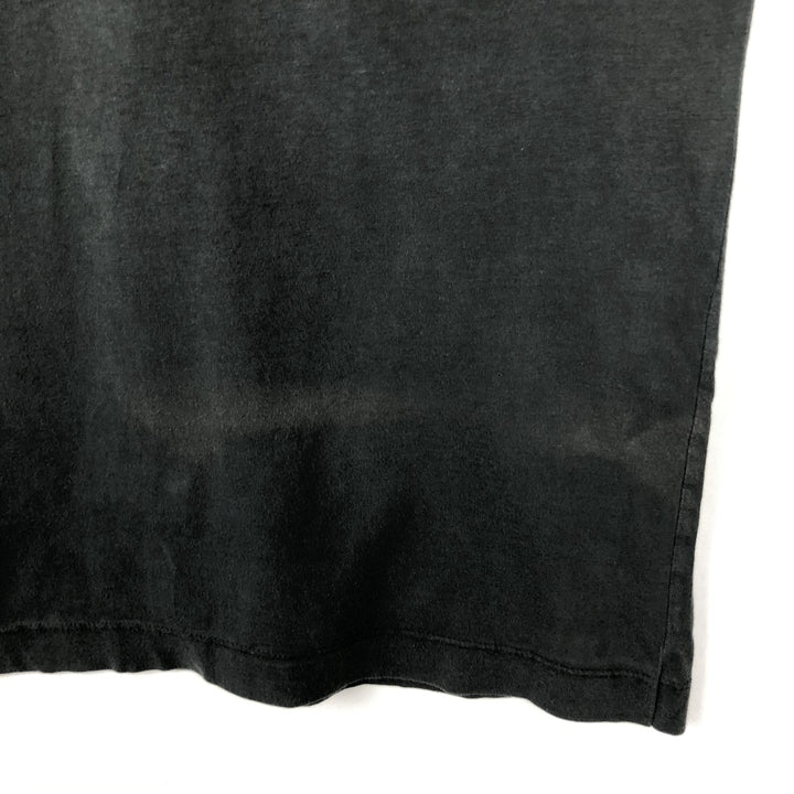 90'S GOOSES T-SHIRTS Art T-shirt, Men's Size L (approx.), Vintage cotton black type Vintage Second Hand