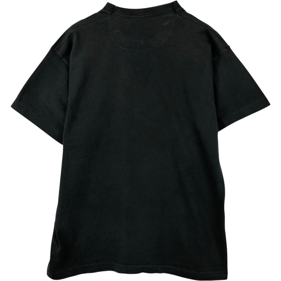 90'S Fruit of the Loom Message Print T-Shirt Made in USA Men's XL Vintage cotton black type Vintage Second Hand