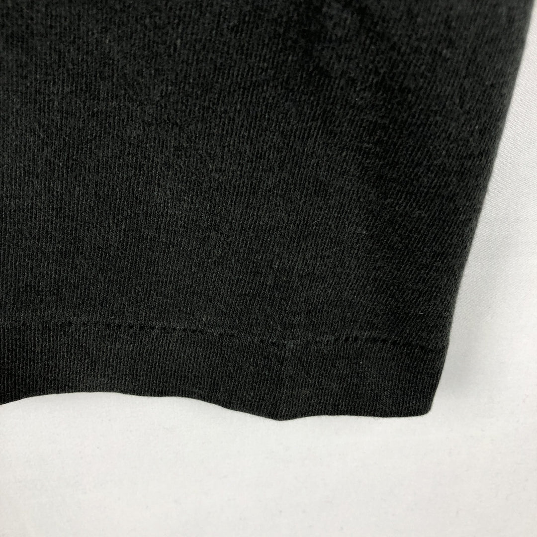 90'S Fruit of the Loom Message Print T-Shirt Made in USA Men's XL Vintage cotton black type Vintage Second Hand