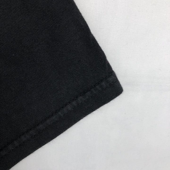 90s-00'S Hanes BEEFY-T Message Print T-Shirt, Men's XL (approx.) cotton black type Vintage Second Hand