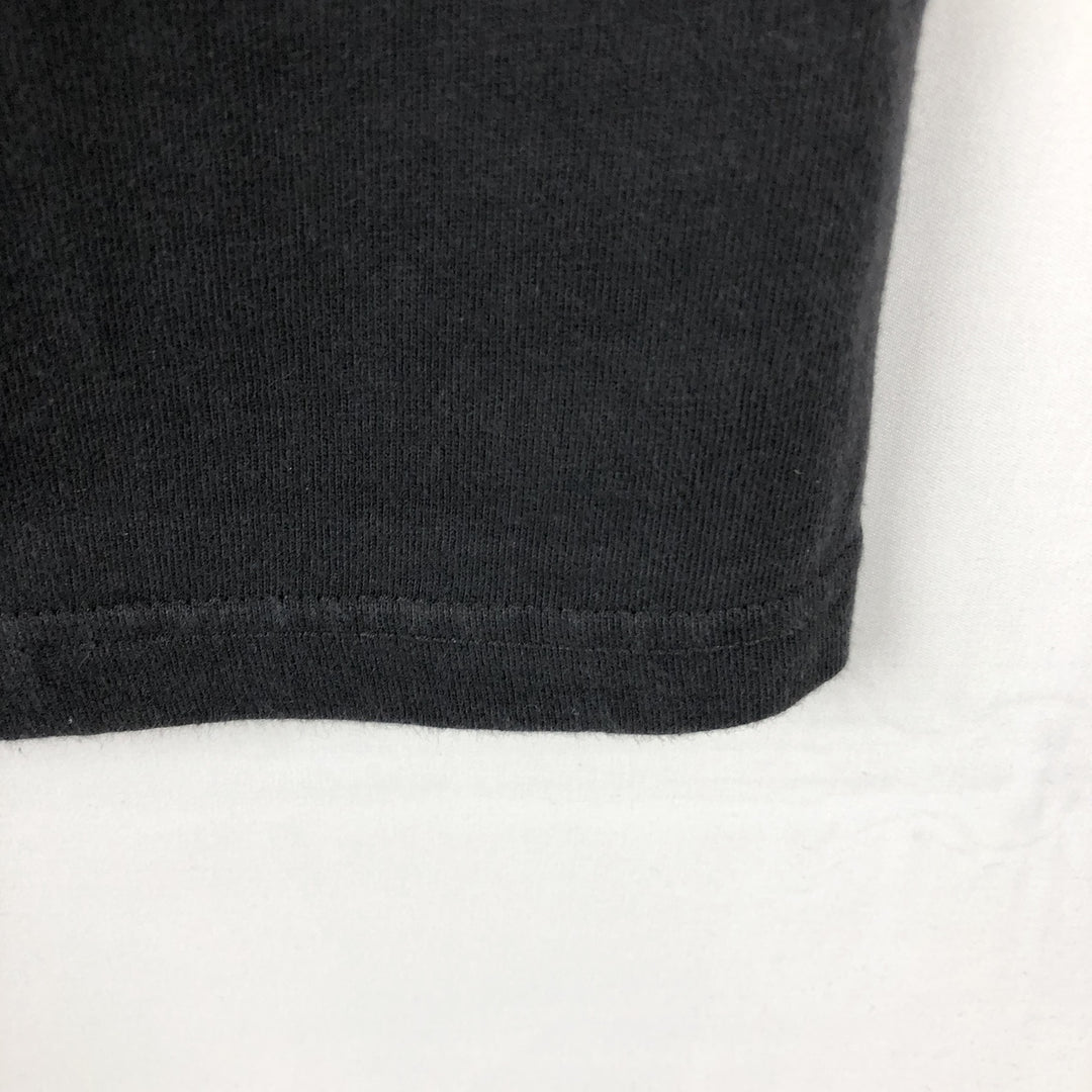 90s-00'S Hanes BEEFY-T Message Print T-Shirt, Men's XL (approx.) cotton black type Vintage Second Hand