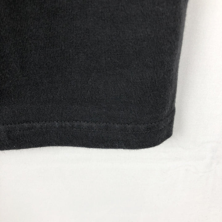 90s-00'S Hanes BEEFY-T Message Print T-Shirt, Men's XL (approx.) cotton black type Vintage Second Hand