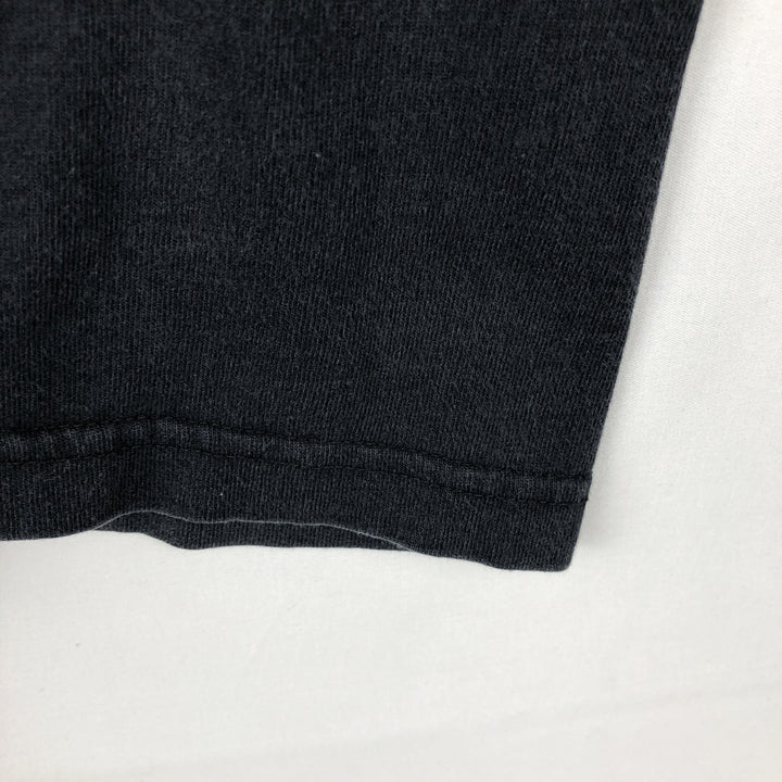 90'S Murina Message Print T-Shirt, Made in USA, Men's Size L (Equivalent), Vintage cotton black type Vintage Second Hand