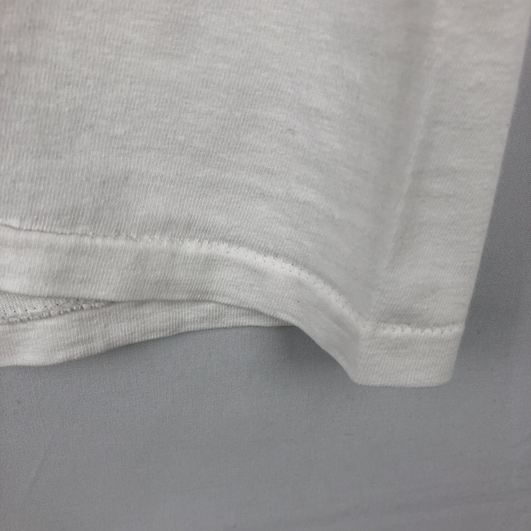 90'S Stafford Blaine Art T-shirt, Made in USA, Men's XL equivalent, Vintage cotton white type Vintage Second Hand