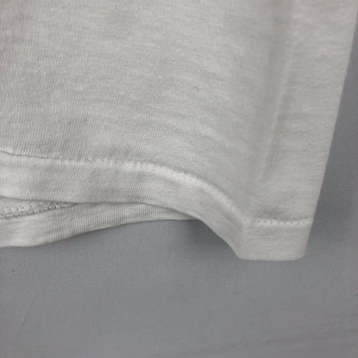 90'S Stafford Blaine Art T-shirt, Made in USA, Men's XL equivalent, Vintage cotton white type Vintage Second Hand