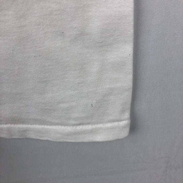 90'S Stafford Blaine Art T-shirt, Made in USA, Men's XL equivalent, Vintage cotton white type Vintage Second Hand
