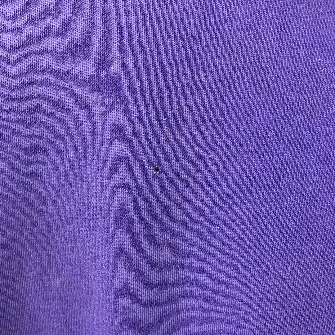 90'S WIDKED PETE'S WARE Message Print T-Shirt, Made in USA, Men's XL equivalent, Vintage cotton purple type Vintage Second Hand