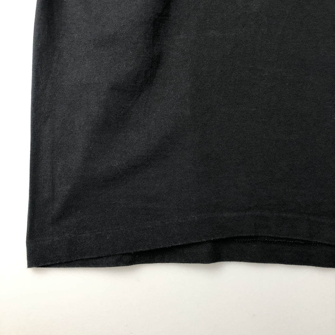 ~90'S STUART KATT Cat Pattern Art T-Shirt, Made in Canada, Men's Size L (approx.), Vintage cotton black type Vintage Second Hand