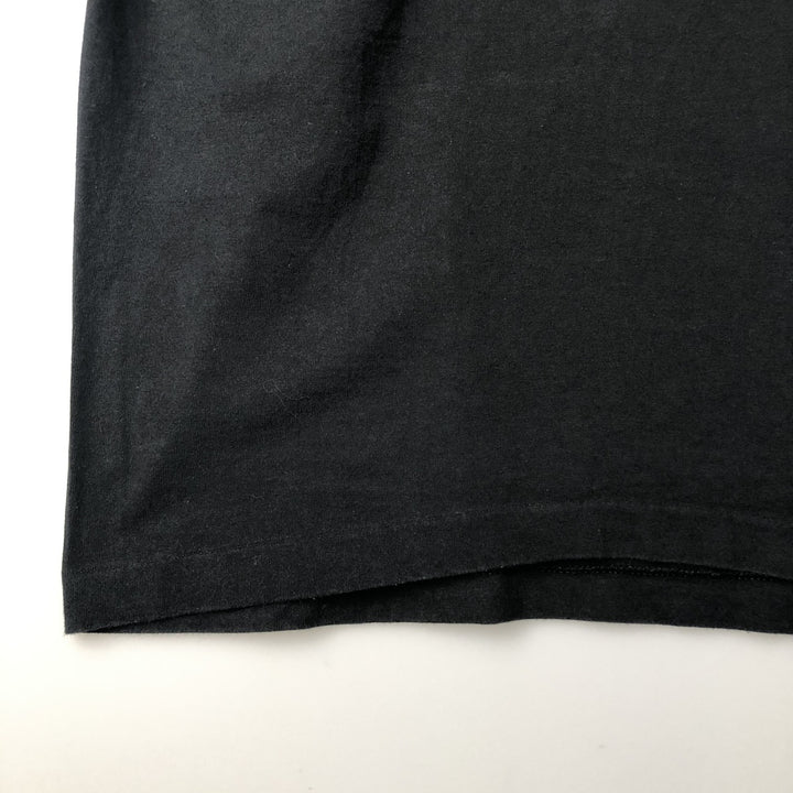 ~90'S STUART KATT Cat Pattern Art T-Shirt, Made in Canada, Men's Size L (approx.), Vintage cotton black type Vintage Second Hand