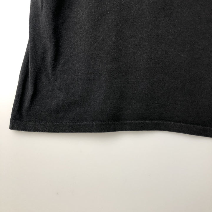 90'S Hanes Heavyweight Art T-Shirt, Men's XL equivalent, Vintage cotton black type Vintage Second Hand